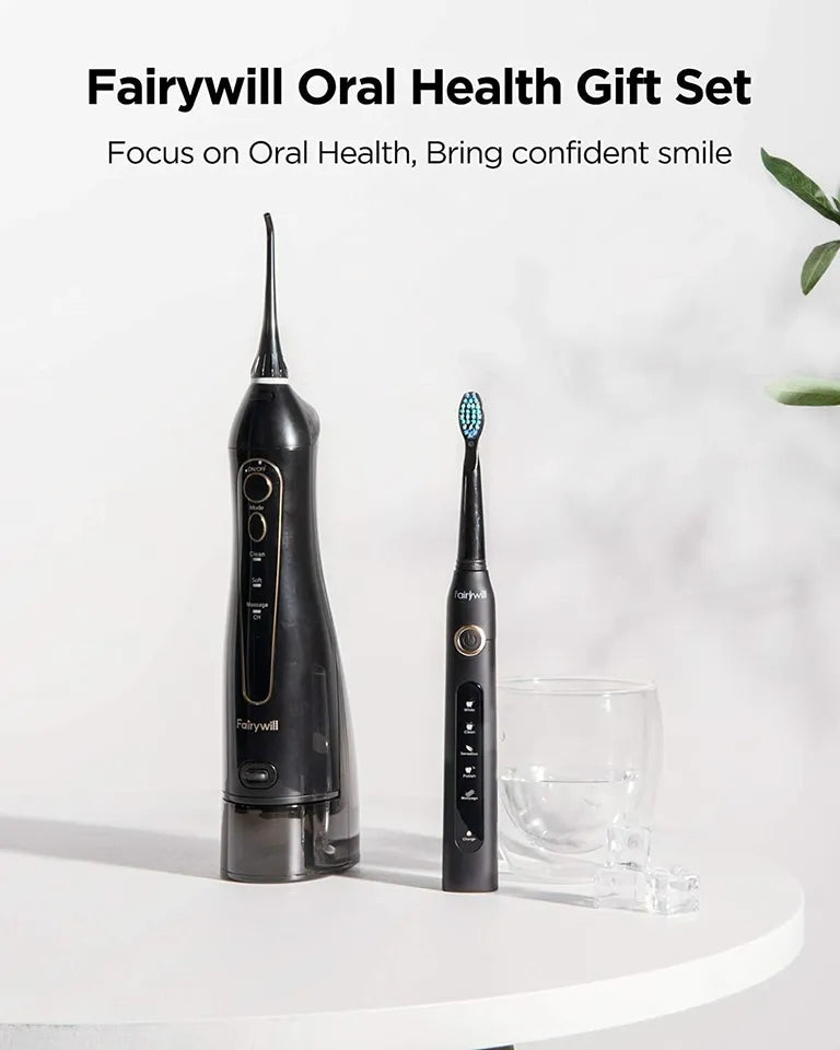 Fairywill Electric Toothbrush and Water Flosser